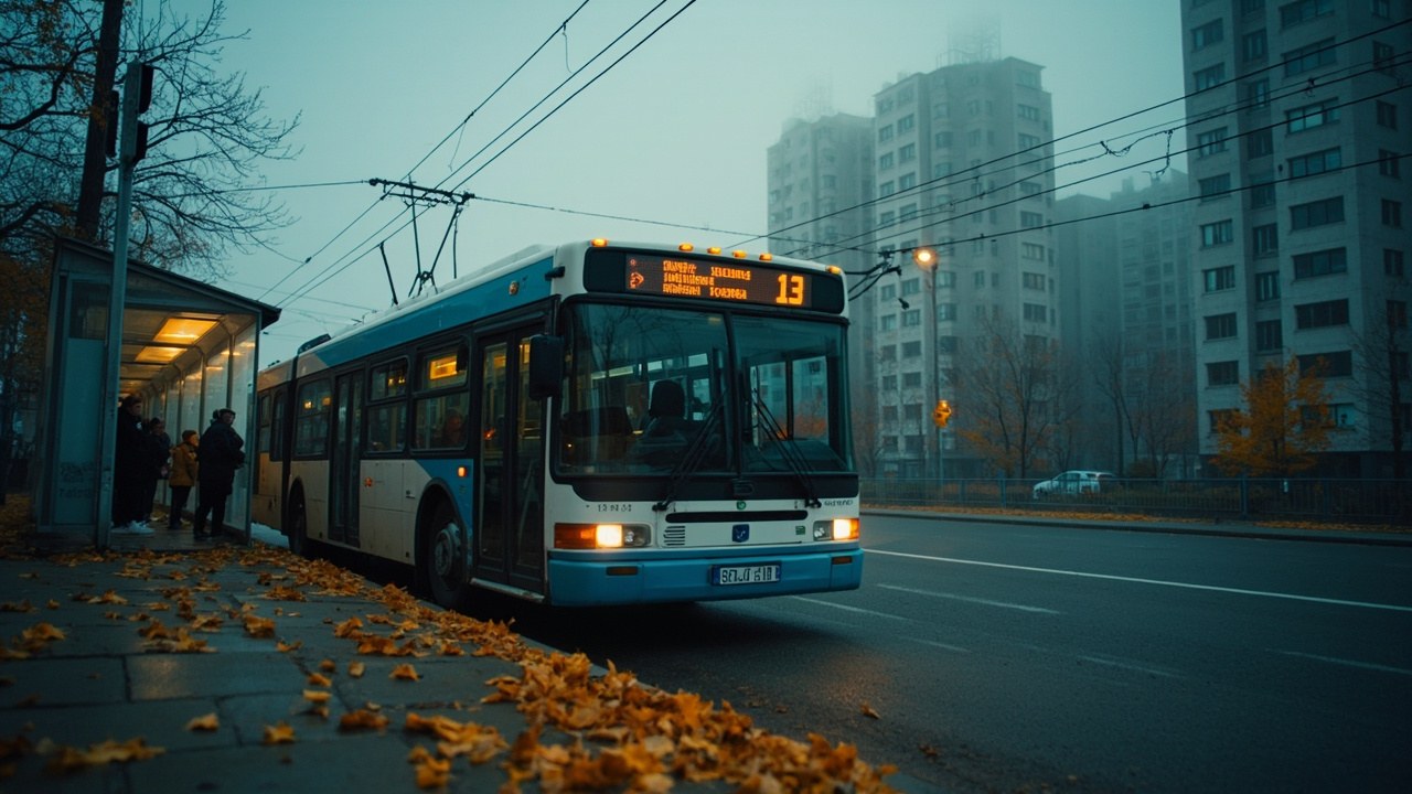 Тролейбус 13 у Хмельницькому: маршрут, зупинки, графік