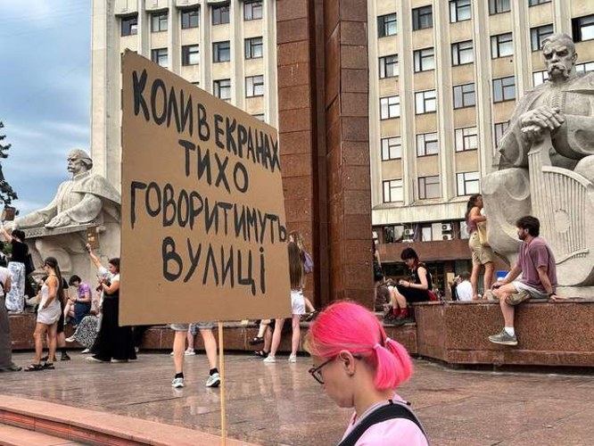 Ковжун: звільнення Федорова стало вирішальним рішенням, що вивело людей на вулиці