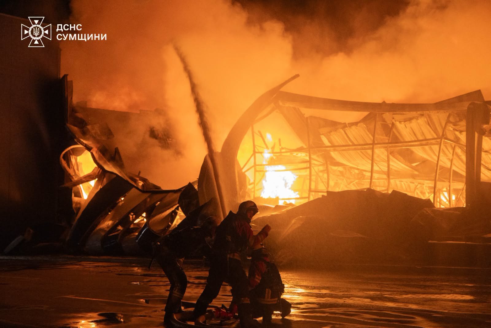 У Сумах 21 липня внаслідок атаки РФ постраждали шестеро людей та рятувальники ДСНС