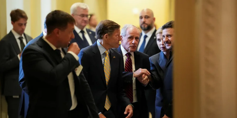 Понад 60 сенаторів США зустрілися із Зеленським у Капітолії 28 липня