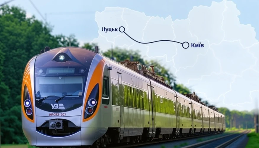 Укрзалізниця запускає додатковий Інтерсіті 755/756 Київ — Луцьк на два вікенди