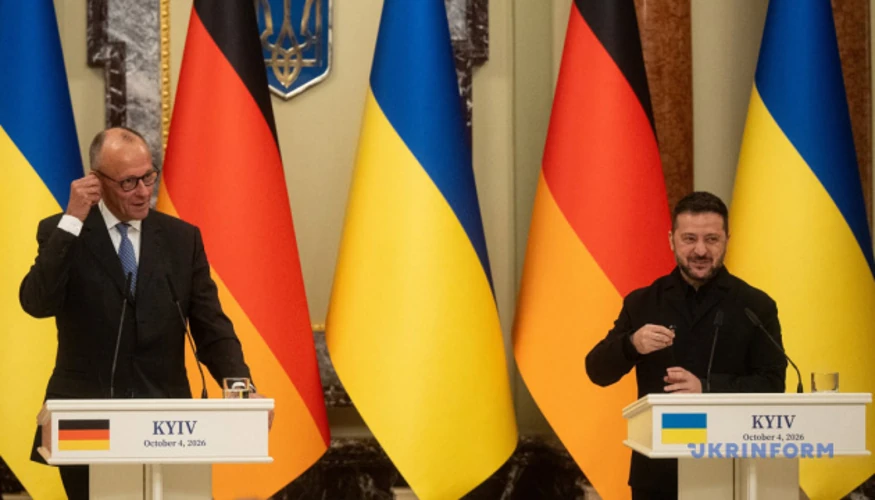 Мерц у Києві оголосив пакет від Німеччини: що підтверджено 4 жовтня